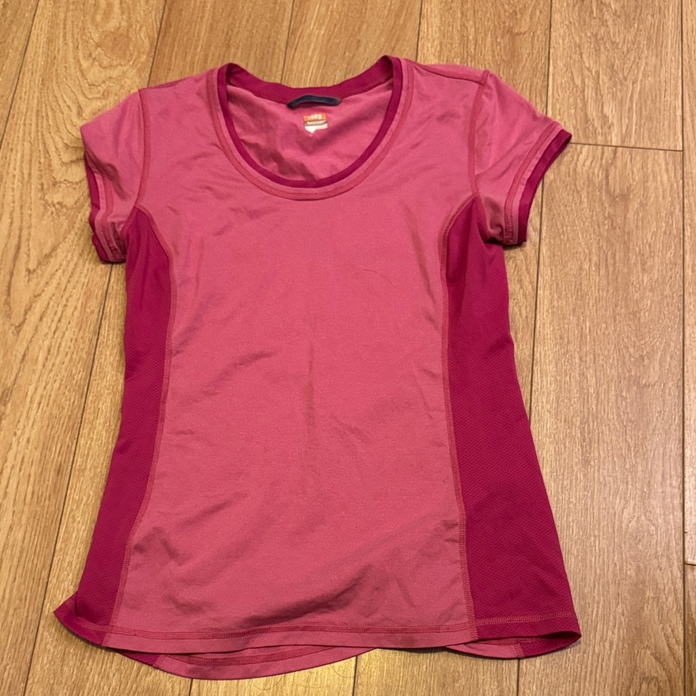 Lucy Pink and Purple Short Sleeve Tee